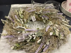 Cosy & Trendy Deco krans lavendel