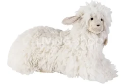 Deco schaap wol wit