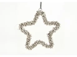 Countryfield Decoratie Ster met belletjes, woondecoratie