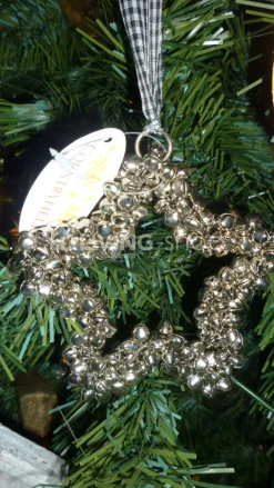 Countryfield Decoratie Ster met belletjes, woondecoratie