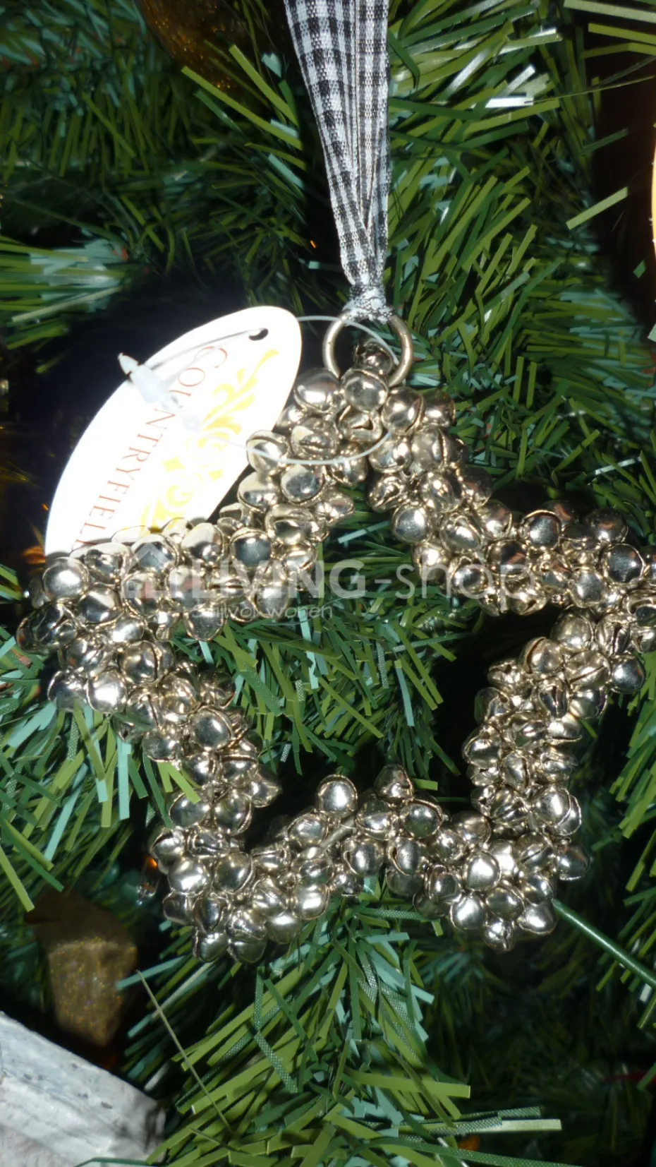 Countryfield Decoratie Ster met belletjes, woondecoratie