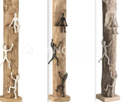 J-LINE Decoratief beeld klimmers