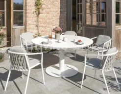 Diphano Alexa ronde tuintafel teak