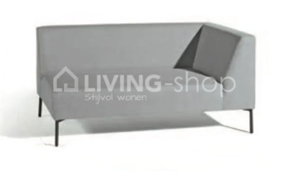 Diphano Coast dubbel lounge links, tuinmeubelen