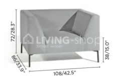 Diphano Coast Lounge chair / DAVENPORT lounge chair 108