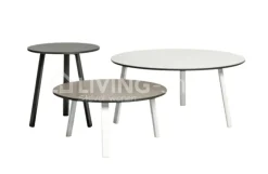 Diphano Elite side table Trespa black dia 60