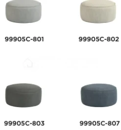 Diphano ronde poef 70cm EASY-FIT999