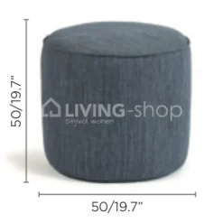 Diphano ronde poefs tuinmeubelen