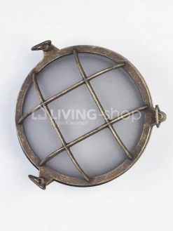 Verlichting online Donkerbrons wandlamp voor buiten, Maritime buitenverlichting