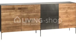 TIMELESS LIVING Dressoir/Buffetkast in Reclaim Teak
