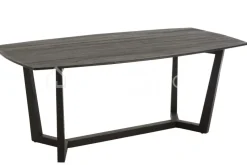 J-LINE Eettafel Maty exotiek hout zwart