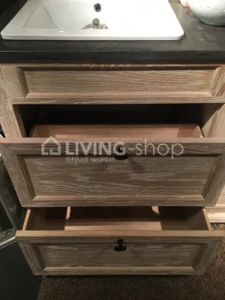 TIMELESS LIVING Eiken badkamermeubel landelijke stijl