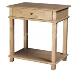TIMELESS LIVING Eiken nachttafel landelijke stijl