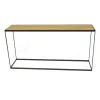 PR LIVING Eiken wandtafel DAMO loft console thin heritage oak