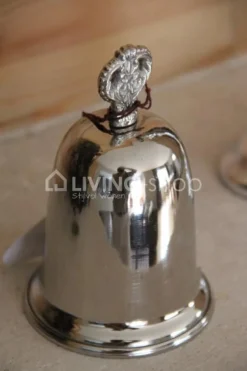 Countryfield Elegante handbel nikkel, decoratie