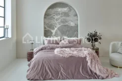 Riviera Maison Estate dekbedovertrek Rivièra Maison 240x200/220 mauve
