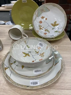 Cosy & Trendy Farfalla plat bord 26cm, servies Engels