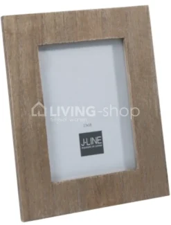 J-LINE Fotokader naturel grey wash jline