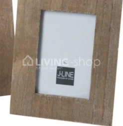 J-LINE Fotokader naturel grey wash jline