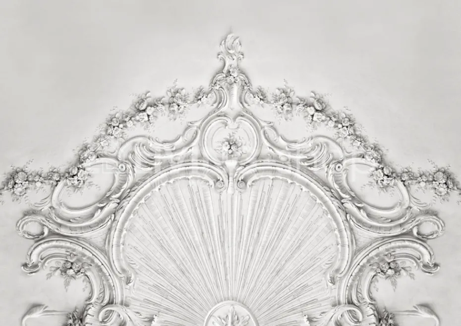 Rebel Walls Frans Ornament behang barok Stucco Gloria