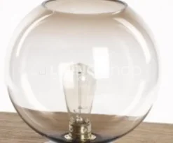 Verlichting online Globe topaz glazen lampenkap