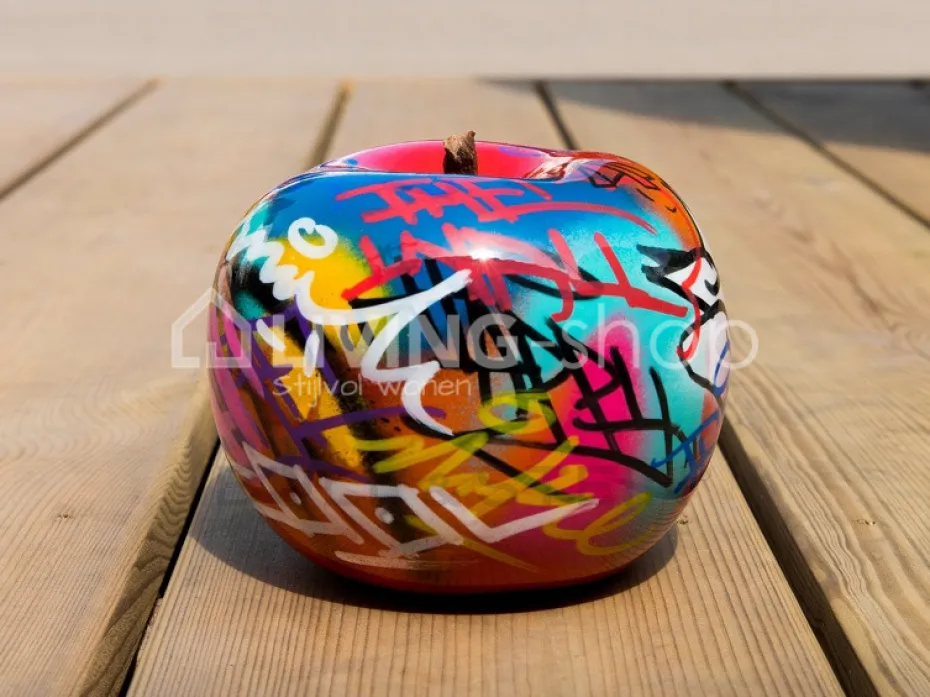 BULL&STEIN Graffiti appel outdoor 59x59cm H46cm 20kg
