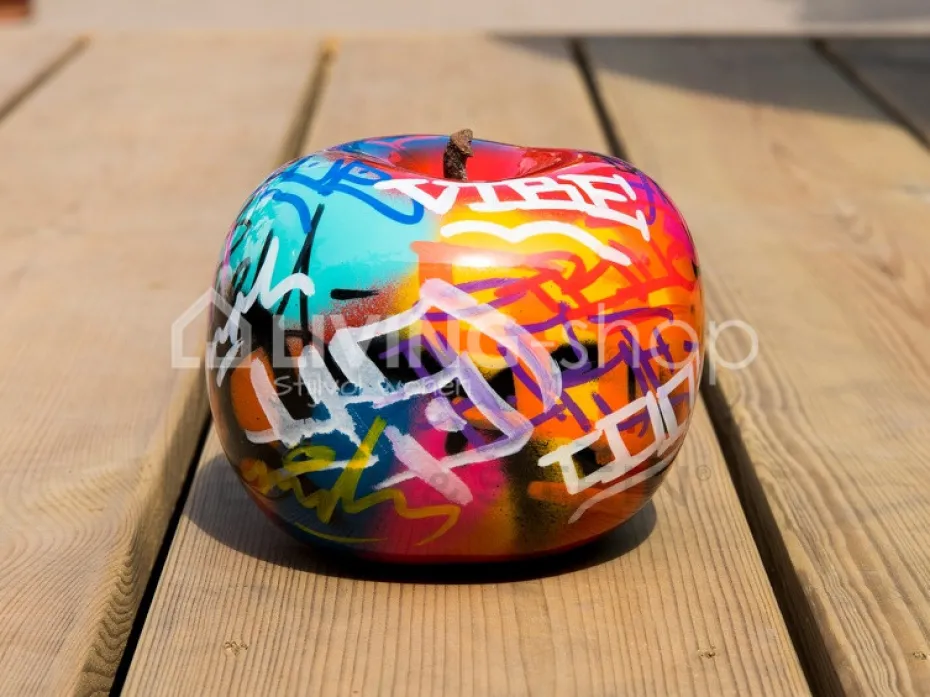 BULL&STEIN Graffiti appel outdoor 59x59cm H46cm 20kg