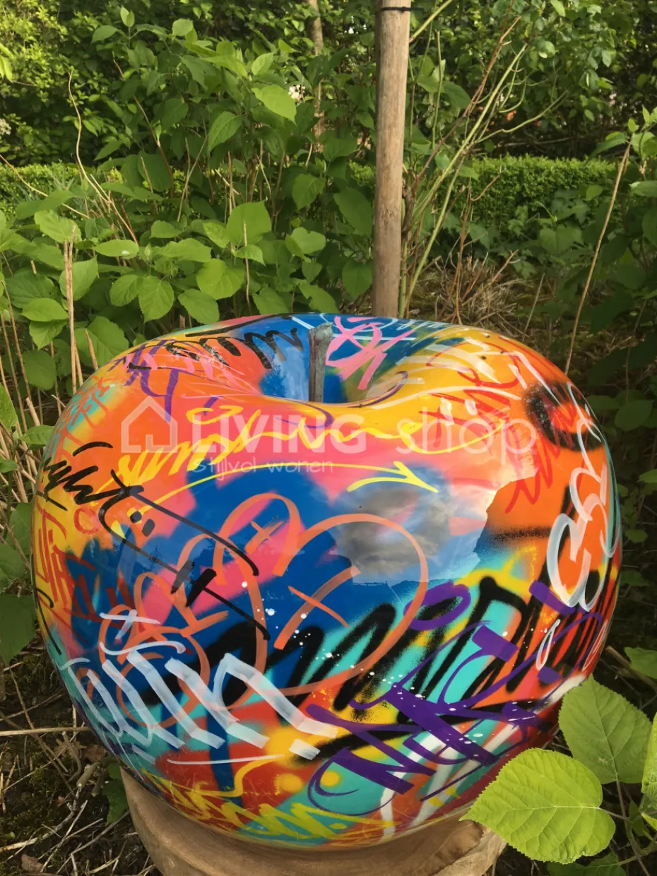 BULL&STEIN Graffiti appel outdoor 59x59cm H46cm 20kg