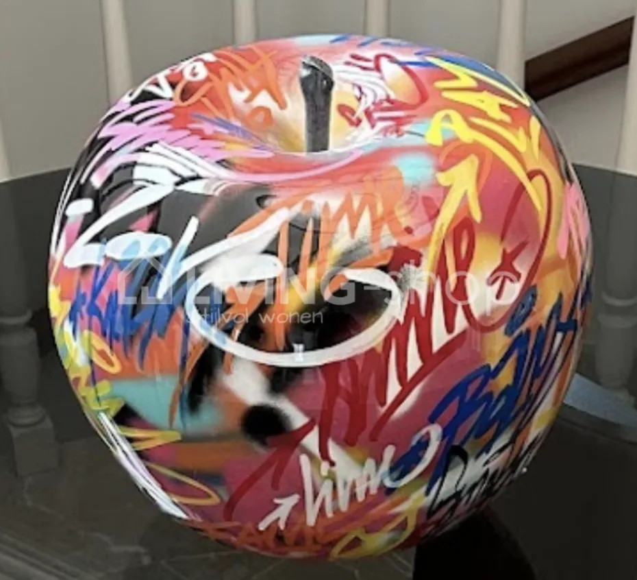 BULL&STEIN Graffiti appel outdoor 59x59cm H46cm 20kg