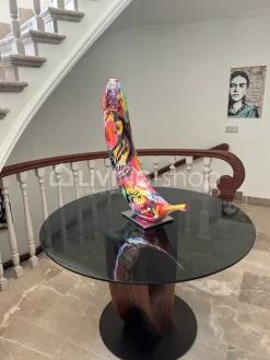 BULL&STEIN Graffiti banaan Bull & Stein sculpture H80cm