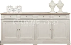 TIMELESS LIVING Greige dressoir landelijke stijl