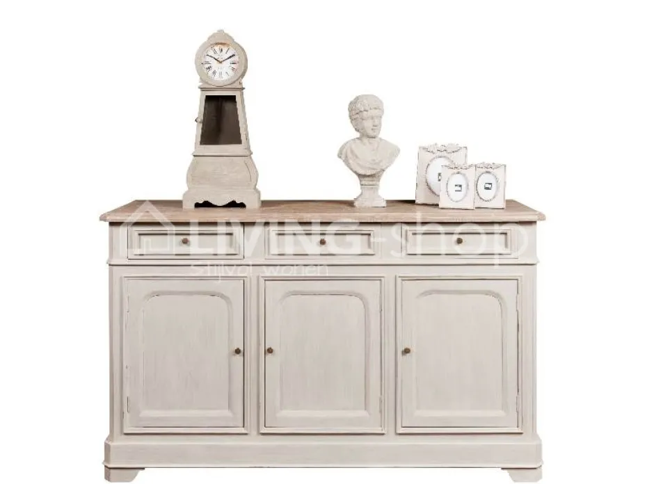 TIMELESS LIVING Greige dressoir landelijke stijl