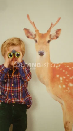 Lou&Friends Grote hert muursticker LXS