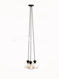 Verlichting online Hanglamp 3 bollen Globe