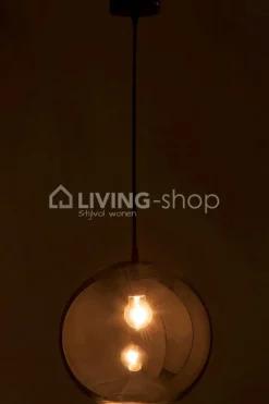 J-LINE Hanglamp bol glas
