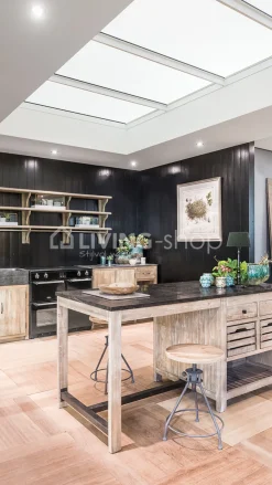TIMELESS LIVING Hangrek keukenrek landelijke stijl, landelijk wonen