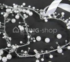 Countryfield Harten kerstboomhanger met pareltjes