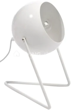 J-LINE Hippe witte bureaulamp