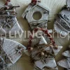 Countryfield Houten Kerstboomhangers, kerstdecoratie van