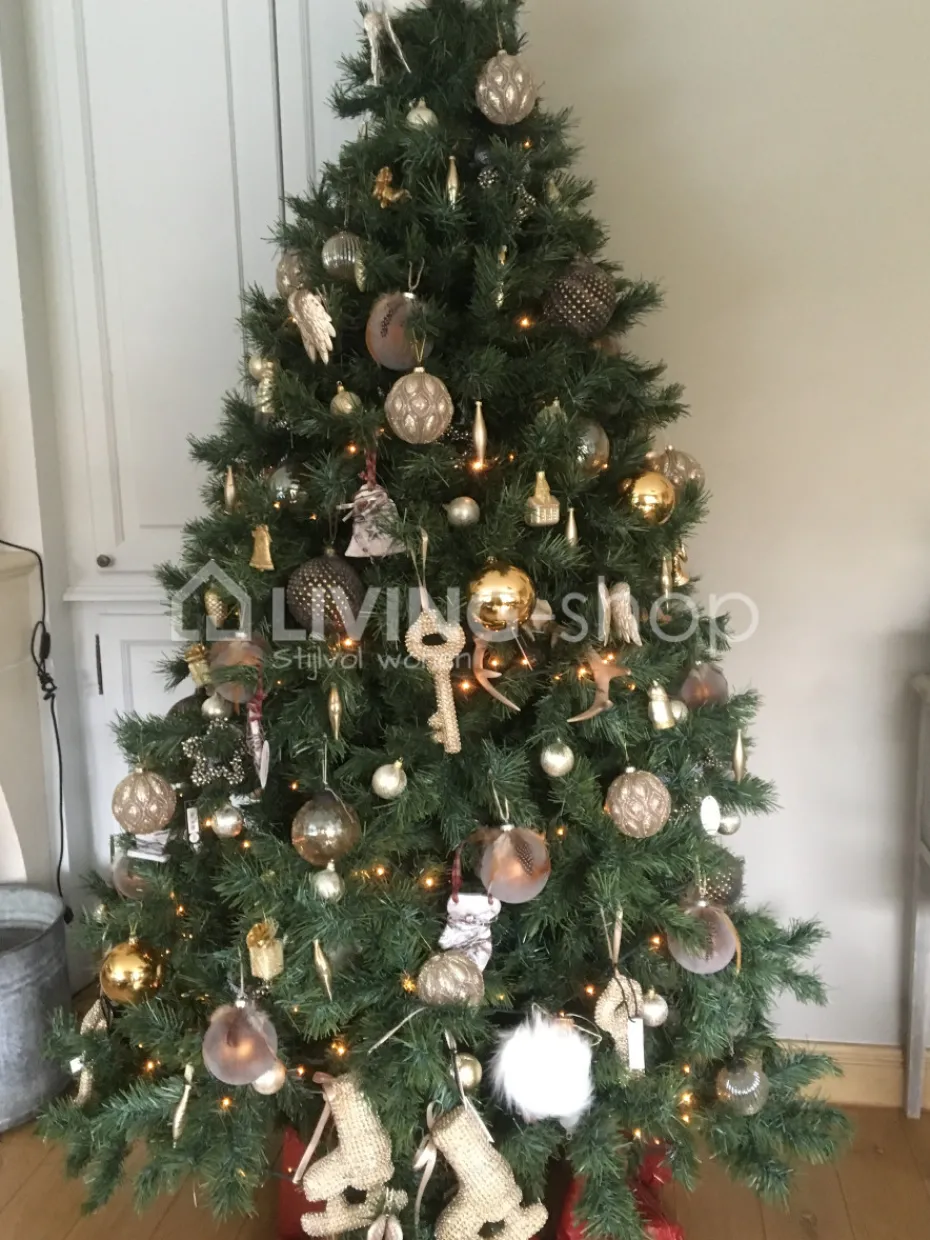 Countryfield Houten Kerstboomhangers, kerstdecoratie van