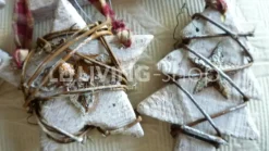 Countryfield Houten Kerstboomhangers, kerstdecoratie van