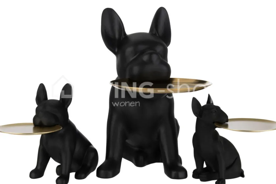 J-LINE J Line Bulldog Dienblad Pop-Art