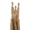 J-LINE beeld groep 6 figuren mangohout