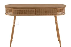 J-LINE console 2 lades rotan vintage wandtafel Alis