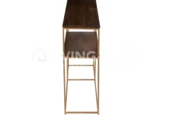 J-LINE console Rafi wandtafel mango hout