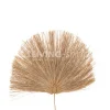 J-LINE gedroogde bloemen 8 takken blad gras naturel