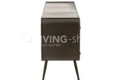 J-LINE Kast tv meubel met 3 lades Safari Collectie