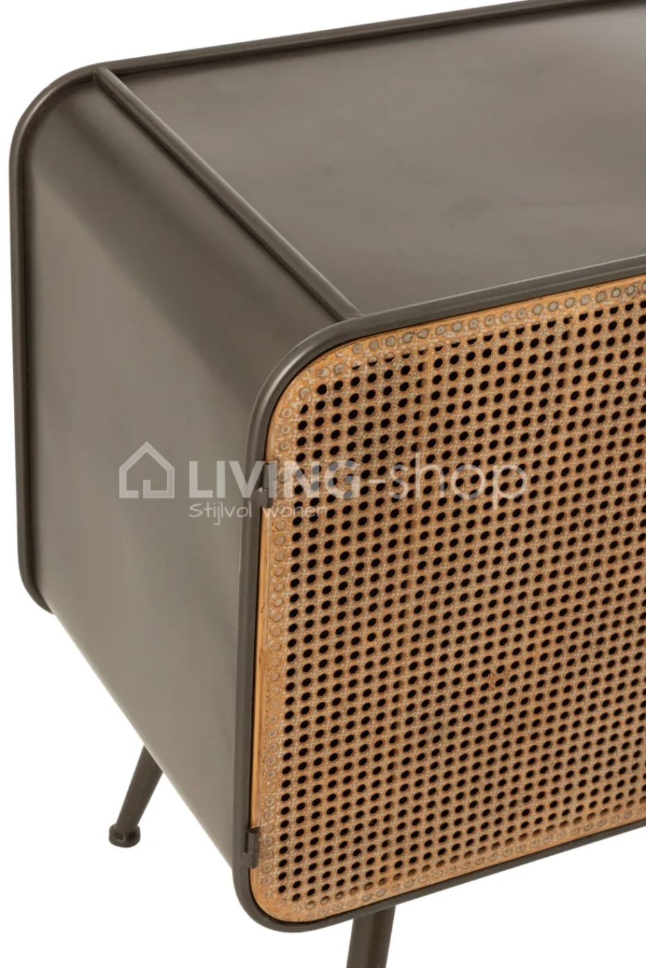 J-LINE Kast tv meubel met 3 lades Safari Collectie