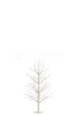 J-LINE Kerstboom kaal LED met parels Large