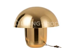J-LINE paddenstoel goud lamp